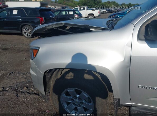 1GCGTBEN4J1308659 2018 CHEVROLET COLORADO Silver წინა ხედი