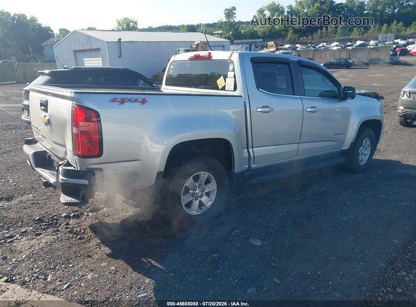 1GCGTBEN4J1308659 2018 CHEVROLET COLORADO Silver უკანა მარჯვენა