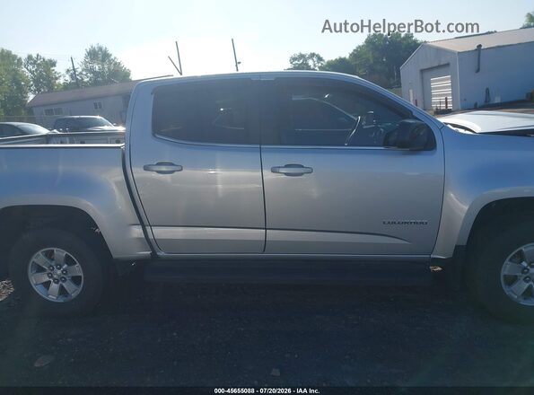 1GCGTBEN4J1308659 2018 CHEVROLET COLORADO Silver უკანა სალონის ხედი