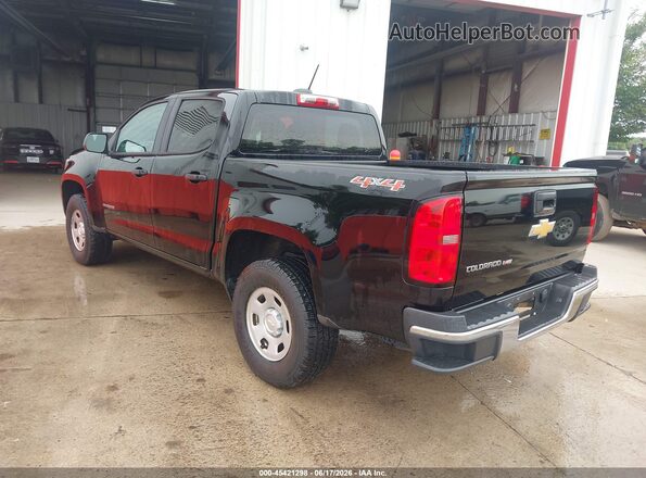 1GCGTBEN5K1112277 2019 CHEVROLET COLORADO Black Rear left