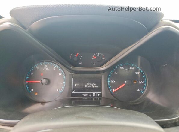 1GCGTBEN5L1160072 2025 CHEVROLET COLORADO White Սարքավորումների վահանակի տեսք