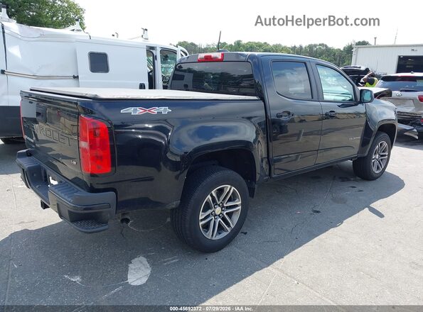 1GCGTBEN5M1250212 2021 CHEVROLET COLORADO Black Trasero derecho