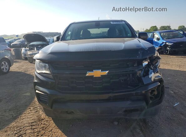 1GCGTBEN6M1208549 2021 CHEVROLET COLORADO Black წინა ხედი