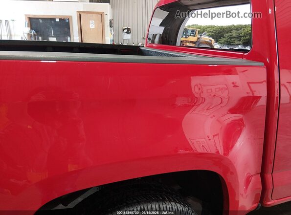1GCGTBEN7H1252601 2017 CHEVROLET COLORADO Red 360 interior view