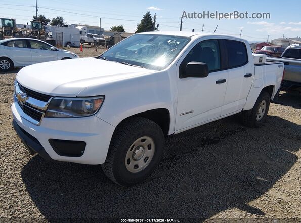 1GCGTBEN7J1103529 2018 CHEVROLET COLORADO White Առջևի ձախ երեք քառորդ տեսարան