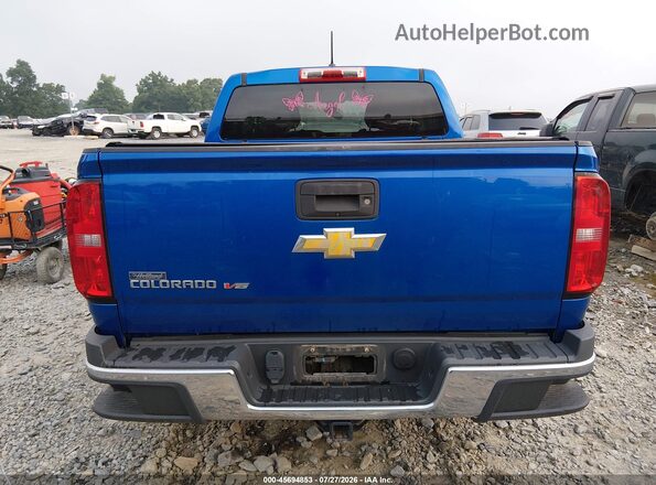 1GCGTBEN7K1156376 2019 CHEVROLET COLORADO Синий 