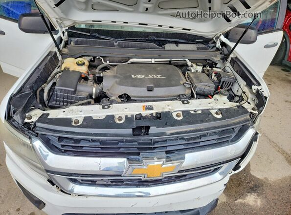 1GCGTBEN8J1190339 2018 CHEVROLET COLORADO White Vista interior trasera