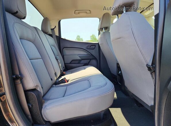 1GCGTBEN8M1127956 2021 CHEVROLET COLORADO Black Widok tylnych siedzeń