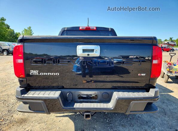 1GCGTBEN8M1127956 2021 CHEVROLET COLORADO Black Widok z tyłu