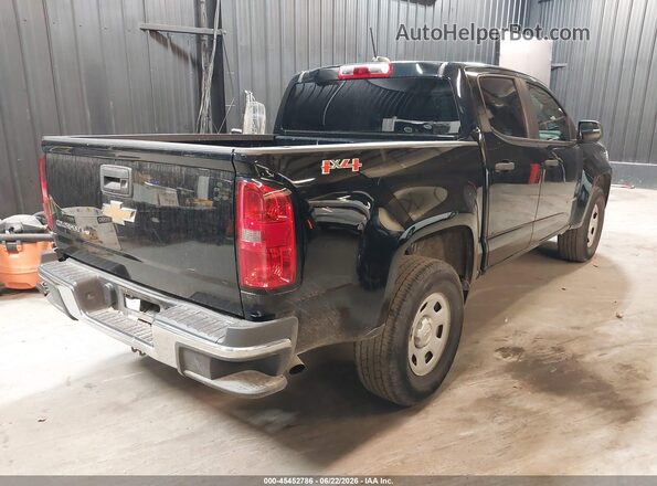 1GCGTBEN9J1136063 2018 CHEVROLET COLORADO Черный Задняя правая четверть