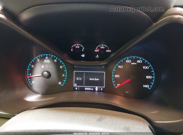 1GCGTBEN9J1136063 2018 CHEVROLET COLORADO Черный Вид задних сидений