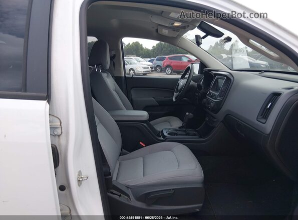 1GCGTBEN9J1247518 2018 CHEVROLET COLORADO White Widok wnętrza z przodu