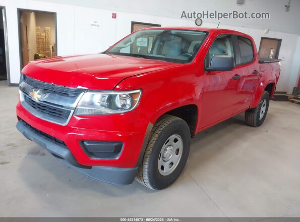 1GCGTBEN9K1109186 2019 CHEVROLET COLORADO Red Front left