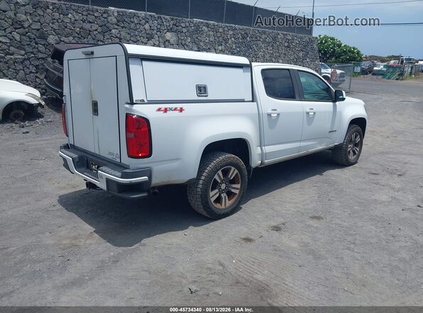 1GCGTBENXJ1161277 2018 CHEVROLET COLORADO Белый Задняя правая четверть