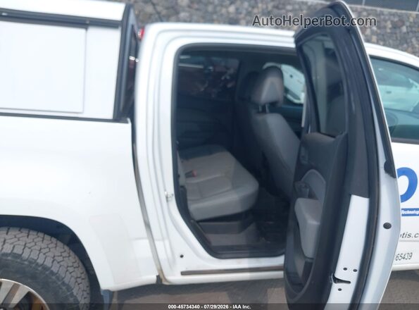 1GCGTBENXJ1161277 2018 CHEVROLET COLORADO Белый Вид наклейки с VIN-кодом