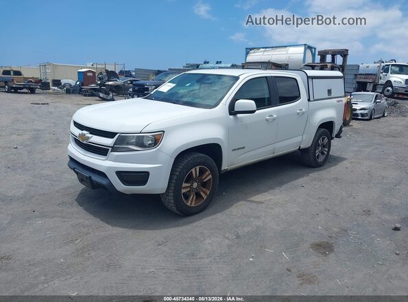 1GCGTBENXJ1161277 2018 CHEVROLET COLORADO Белый Передняя левая четверть