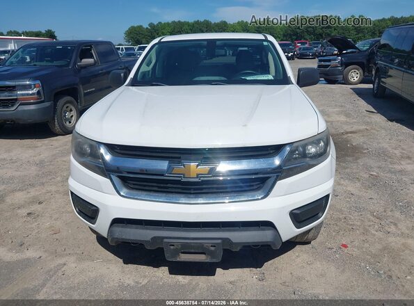 1GCGTBENXJ1260455 2018 CHEVROLET COLORADO Белый Вид щитка приборов