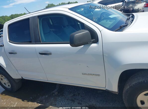 1GCGTBENXJ1260455 2018 CHEVROLET COLORADO Белый Вид задней части салона