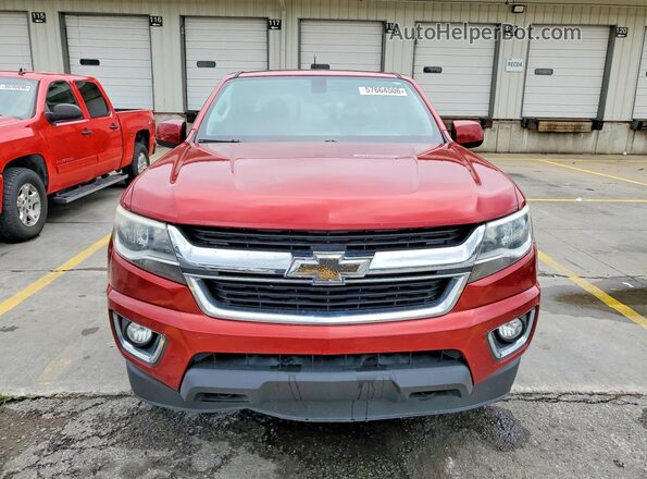 1GCGTCE30G1106351 2016 CHEVROLET COLORADO Красный Вид спереди