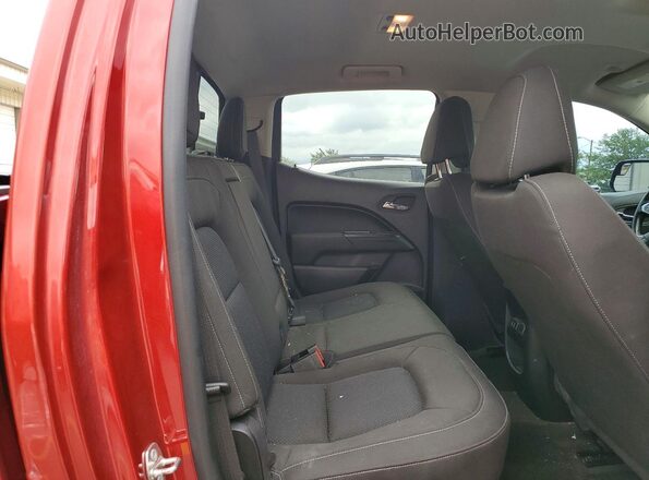 1GCGTCE30G1106351 2016 CHEVROLET COLORADO Красный Вид задних сидений