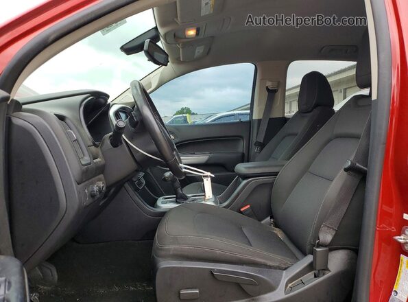 1GCGTCE30G1106351 2016 CHEVROLET COLORADO Красный Вид салона спереди
