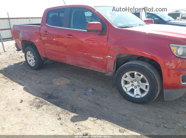 1GCGTCE31G1145384 2016 CHEVROLET COLORADO Red Դիմացի տեսք