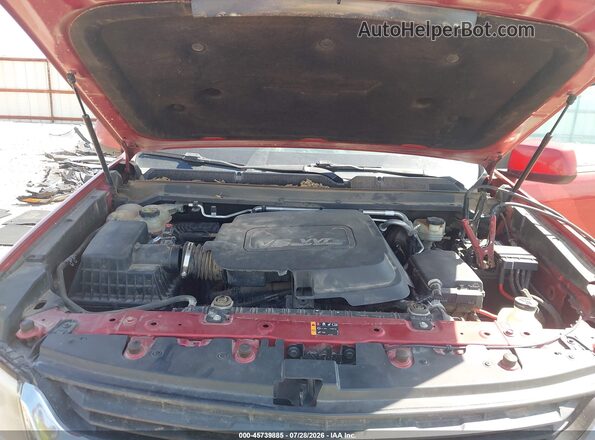 1GCGTCE31G1145384 2016 CHEVROLET COLORADO Red Հետևի տեսք