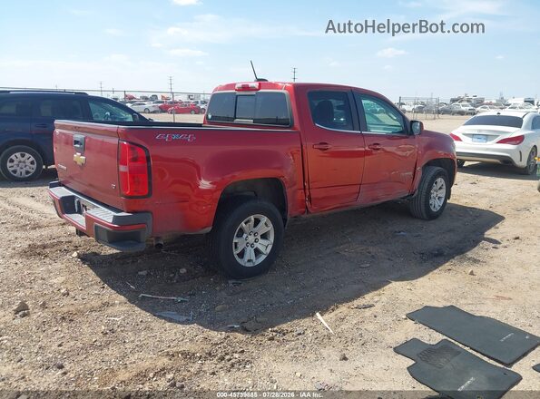 1GCGTCE31G1145384 2016 CHEVROLET COLORADO Red Հետևի աջ