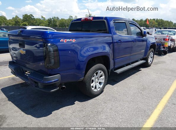 1GCGTCE31G1342328 2016 CHEVROLET COLORADO Blue Rear right
