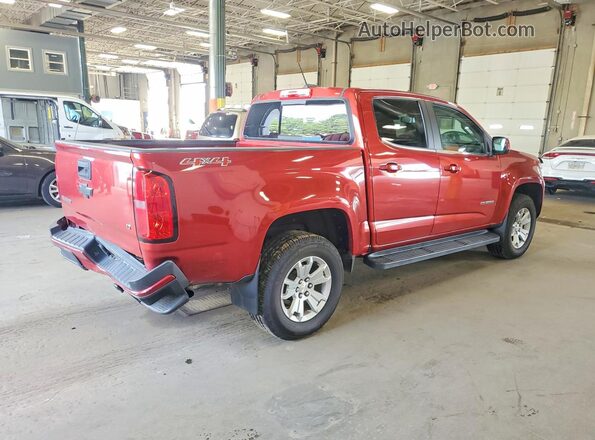 1GCGTCE35G1178226 2016 CHEVROLET COLORADO Red Rear right