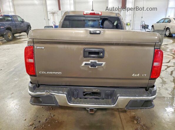 1GCGTCE35G1353171 2016 CHEVROLET COLORADO Brown Rear view