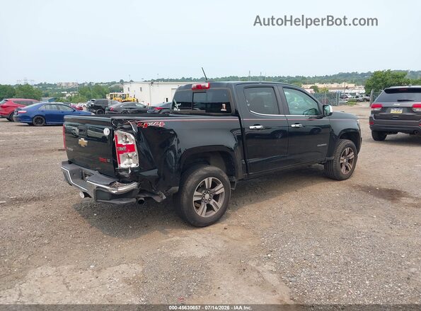 1GCGTCE36G1326092 2016 CHEVROLET COLORADO Black Tył prawy