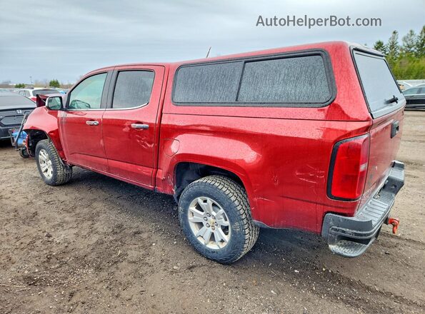 1GCGTCE37G1296973 2016 CHEVROLET COLORADO Red Հետևի ձախ