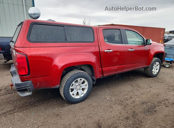 1GCGTCE37G1296973 2016 CHEVROLET COLORADO Red Հետևի աջ