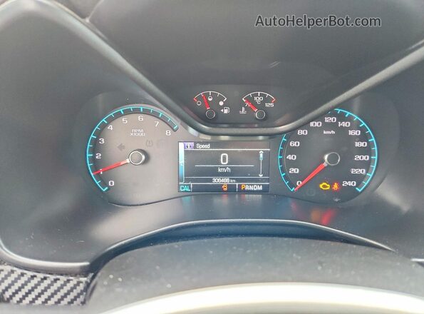 1GCGTCE37G1296973 2016 CHEVROLET COLORADO Red Սարքավորումների վահանակի տեսք