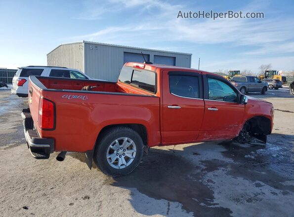 1GCGTCE38G1262119 2016 CHEVROLET COLORADO Orange Задня права чверть