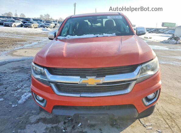 1GCGTCE38G1262119 2016 CHEVROLET COLORADO Orange Вид спереду