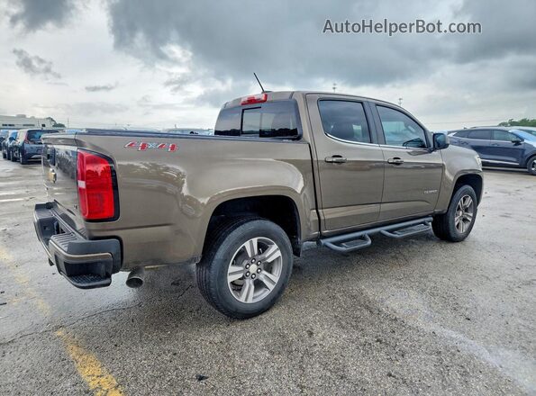 1GCGTCE39G1209753 2016 CHEVROLET COLORADO Brown Tył prawy