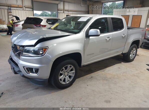 1GCGTCE39G1391616 2016 CHEVROLET COLORADO Silver Передня ліва чверть