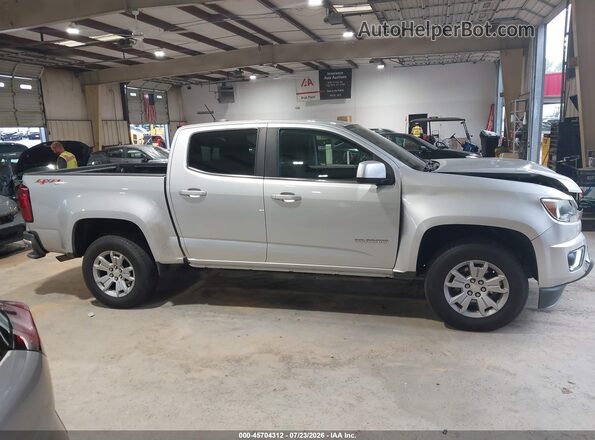1GCGTCE39G1391616 2016 CHEVROLET COLORADO Silver Вид задньої частини салону