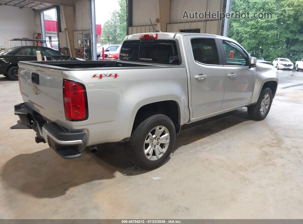 1GCGTCE39G1391616 2016 CHEVROLET COLORADO Silver Задня права чверть