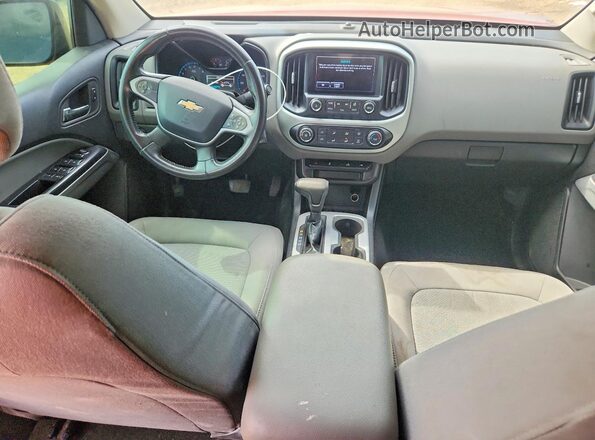 1GCGTCE3XG1199878 2016 CHEVROLET COLORADO Red წინა პანელის ხედი