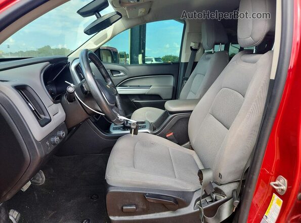 1GCGTCE3XG1199878 2016 CHEVROLET COLORADO Red წინა სალონის ხედი