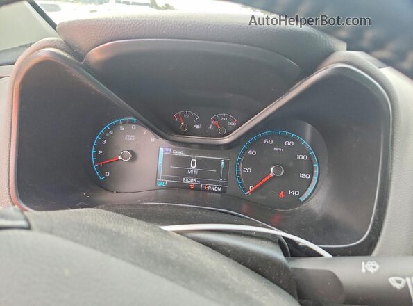 1GCGTCE3XG1199878 2016 CHEVROLET COLORADO Red ხელსაწყოთა პანელის ხედი