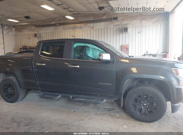 1GCGTCE3XG1200009 2016 CHEVROLET COLORADO Gray Widok wnętrza z tyłu
