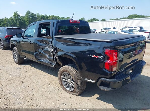 1GCGTCEC3P1217914 2023 CHEVROLET COLORADO Black Tył lewy