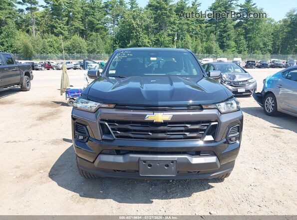 1GCGTCEC3P1217914 2023 CHEVROLET COLORADO Black Widok wnętrza z tyłu