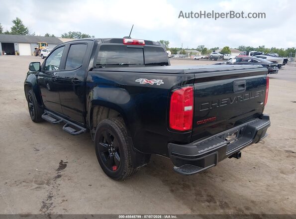 1GCGTCEN0M1178972 2021 CHEVROLET COLORADO Black Tył lewy