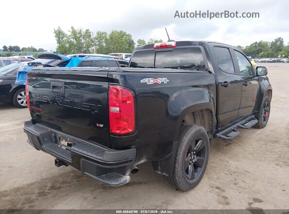 1GCGTCEN0M1178972 2021 CHEVROLET COLORADO Black Tył prawy