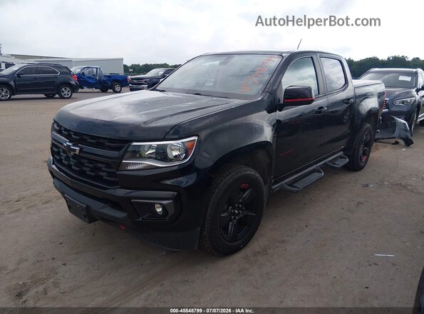 1GCGTCEN0M1178972 2021 CHEVROLET COLORADO Black Przód lewy